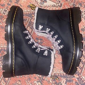 Dr. Martens Combs with Fur